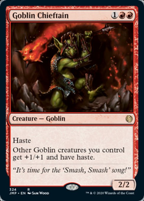 Goblin Chieftain [Jumpstart] | Jack's On Queen