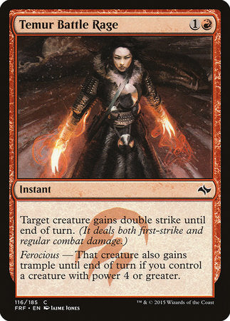 Temur Battle Rage [Fate Reforged] | Jack's On Queen