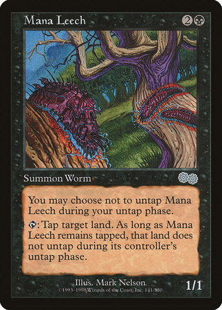 Mana Leech [Urza's Saga] | Jack's On Queen