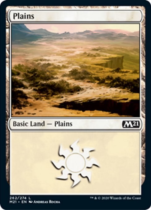 Plains (262) [Core Set 2021] | Jack's On Queen