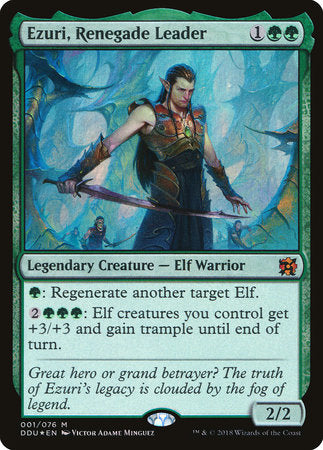 Ezuri, Renegade Leader [Duel Decks: Elves vs. Inventors] | Jack's On Queen