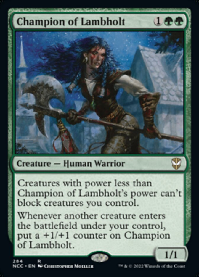 Champion of Lambholt [Streets of New Capenna Commander] | Jack's On Queen