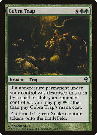 Cobra Trap [Zendikar] | Jack's On Queen