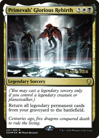 Primevals' Glorious Rebirth [Dominaria Promos] | Jack's On Queen