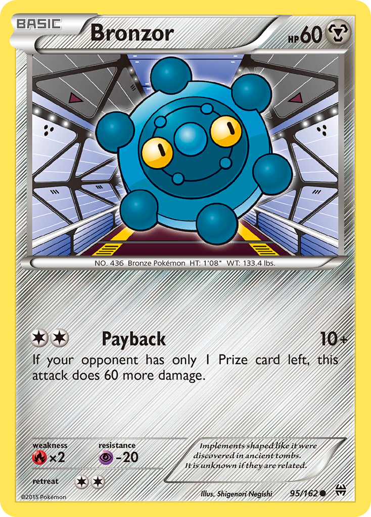 Bronzor (95/162) [XY: BREAKthrough] | Jack's On Queen