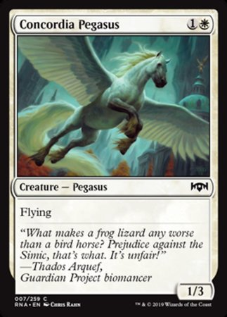 Concordia Pegasus [Ravnica Allegiance] | Jack's On Queen