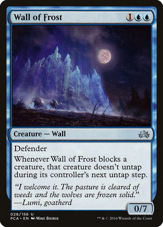 Wall of Frost [Planechase Anthology] | Jack's On Queen