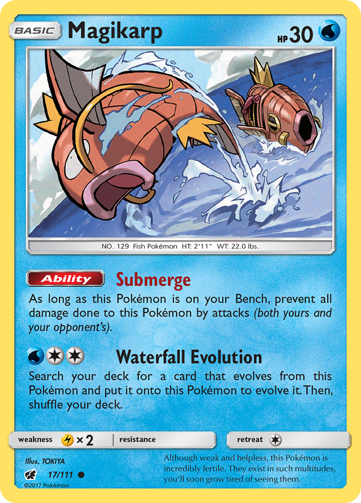 Magikarp (17/111) [Sun & Moon: Crimson Invasion] | Jack's On Queen