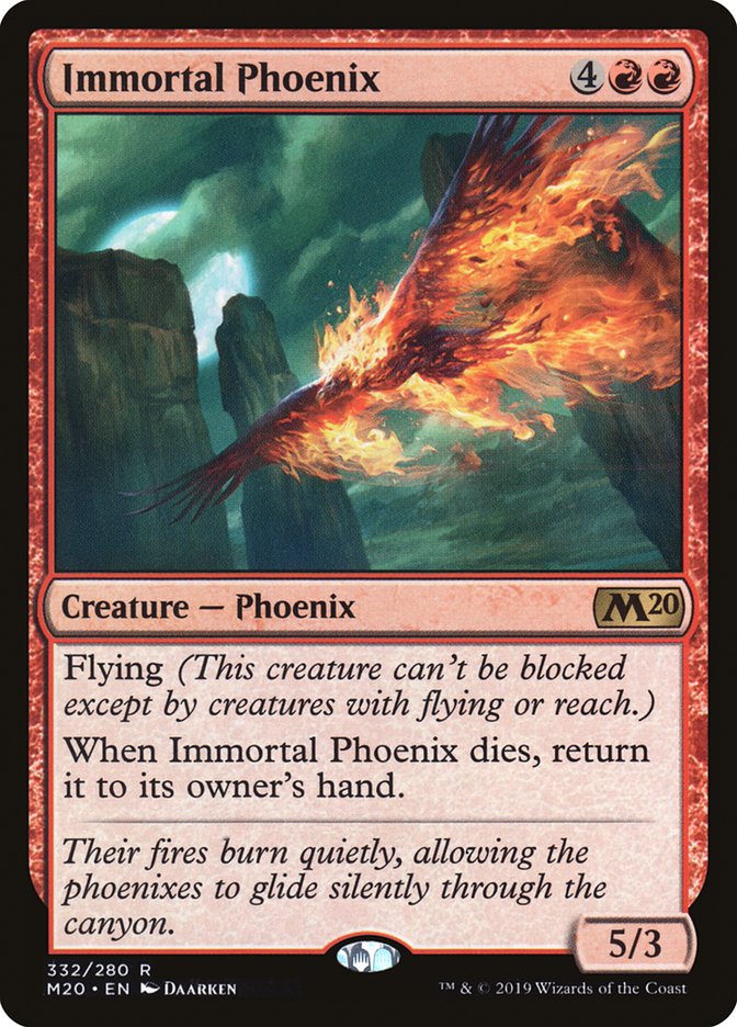 Immortal Phoenix [Core Set 2020] | Jack's On Queen