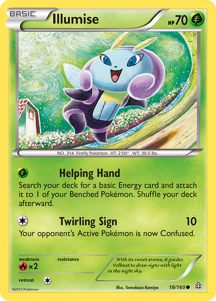 Illumise (18/160) [XY: Primal Clash] | Jack's On Queen