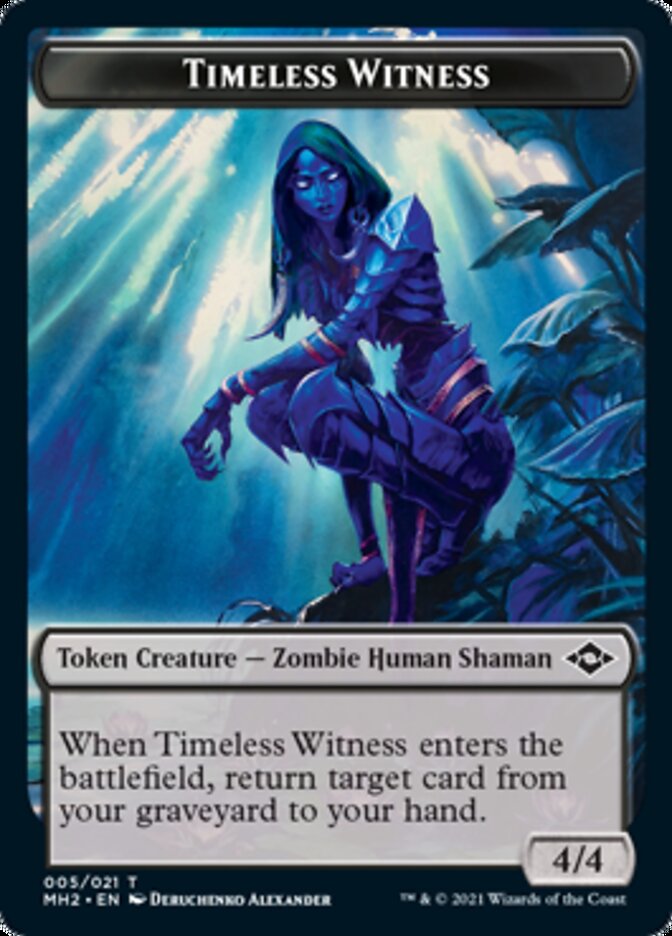 Timeless Witness Token [Modern Horizons 2 Tokens] | Jack's On Queen