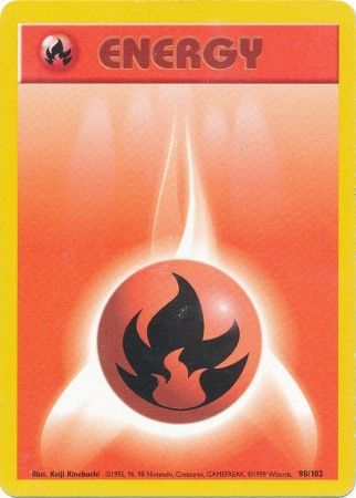 Fire Energy (98/102) [Base Set Unlimited] | Jack's On Queen