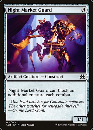 Night Market Guard [Aether Revolt] | Jack's On Queen
