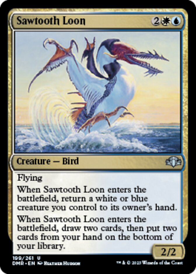 Sawtooth Loon [Dominaria Remastered] | Jack's On Queen