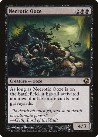 Necrotic Ooze [Scars of Mirrodin] | Jack's On Queen