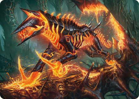 Kuldotha Cackler Art Card [Phyrexia: All Will Be One Art Series] | Jack's On Queen
