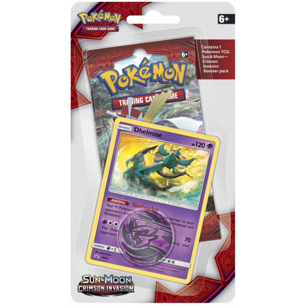 Sun & Moon: Crimson Invasion - Single Pack Blister (Dhelmise) | Jack's On Queen