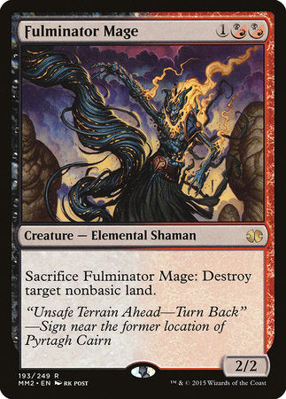 Fulminator Mage [Modern Masters 2015] | Jack's On Queen