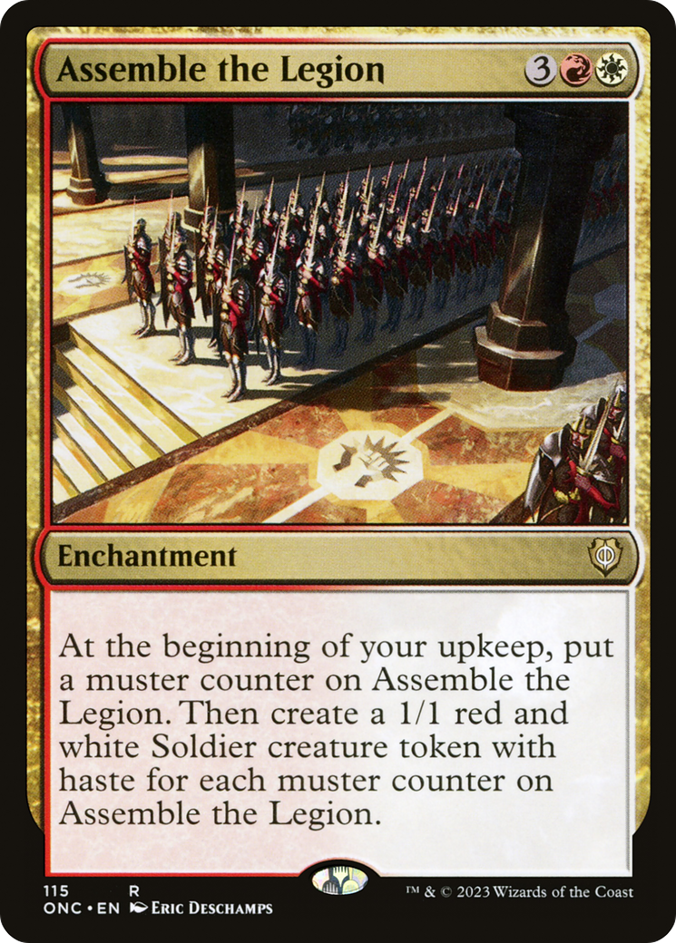 Assemble the Legion [Phyrexia: All Will Be One Commander] | Jack's On Queen