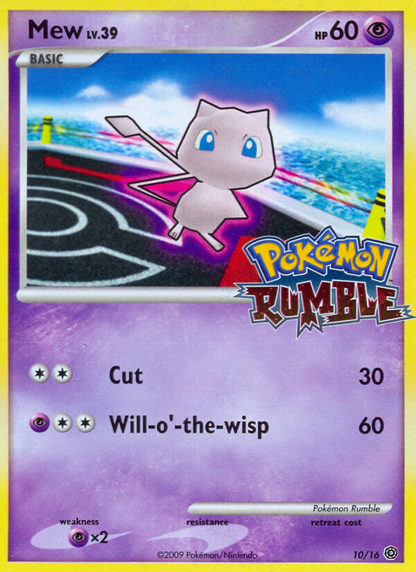 Mew (10/16) [Pokémon Rumble] | Jack's On Queen