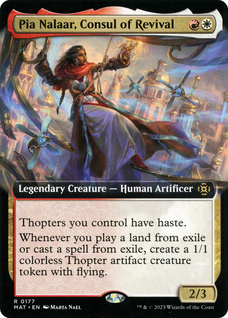 Pia Nalaar, Consul of Revival (Extended Art) [March of the Machine: The Aftermath] | Jack's On Queen