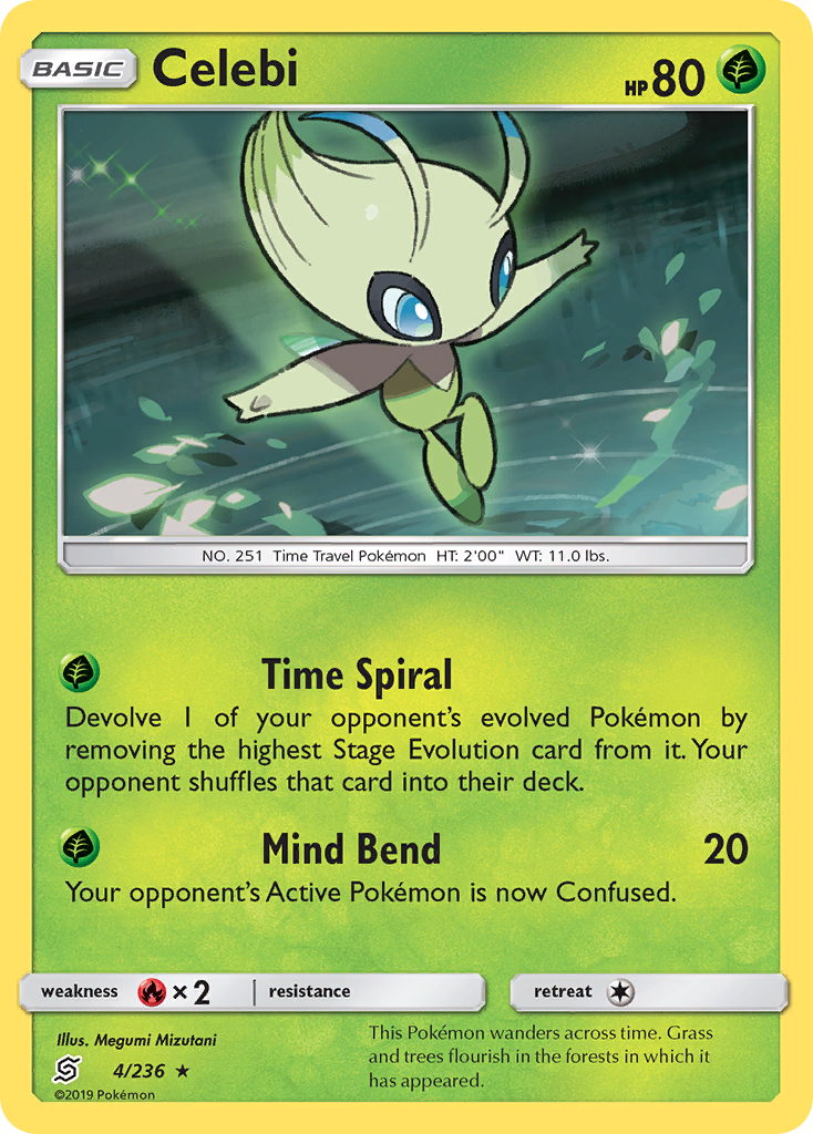 Celebi (4/236) [Sun & Moon: Unified Minds] | Jack's On Queen