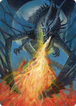 Balefire Dragon Art Card [Commander Masters Art Series] | Jack's On Queen