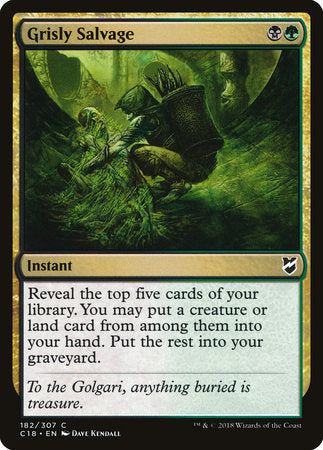Grisly Salvage [Commander 2018] | Jack's On Queen
