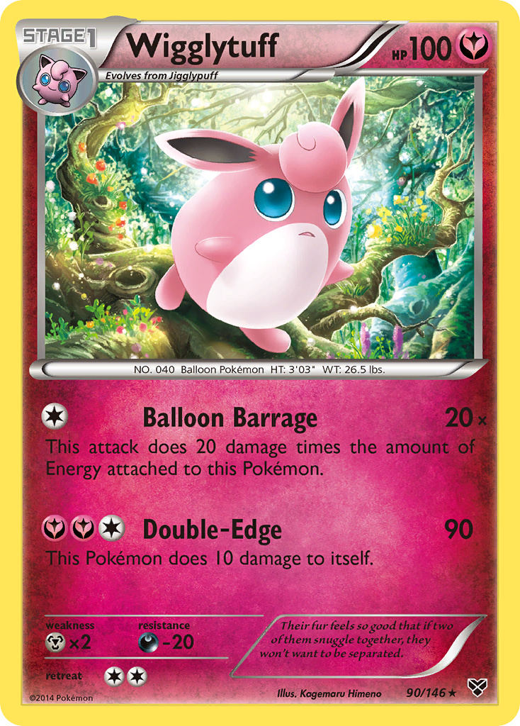 Wigglytuff (90/146) [XY: Base Set] | Jack's On Queen