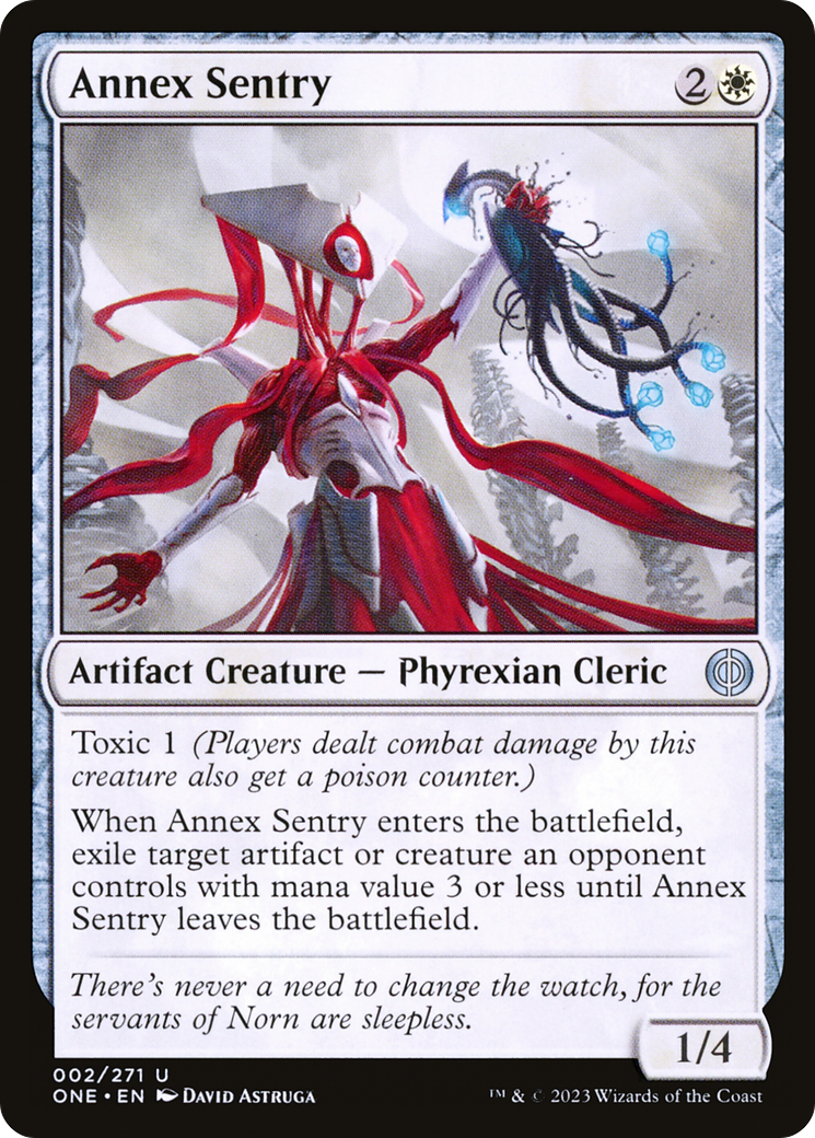 Annex Sentry [Phyrexia: All Will Be One] | Jack's On Queen