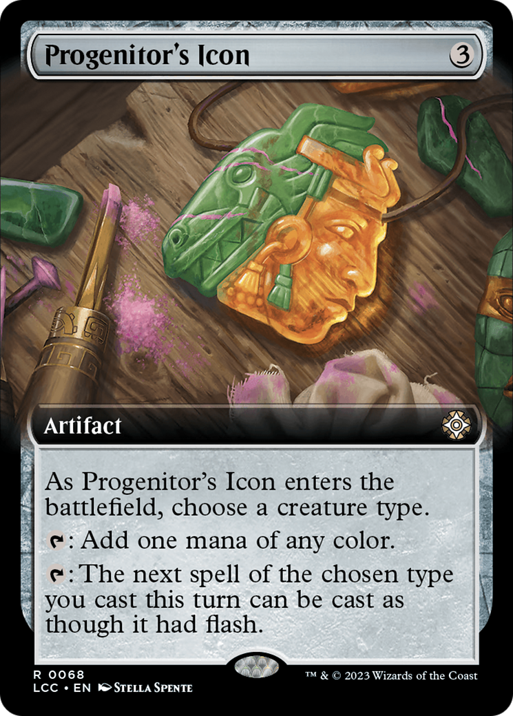 Progenitor's Icon (Extended Art) [The Lost Caverns of Ixalan Commander] | Jack's On Queen