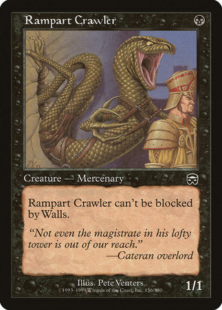 Rampart Crawler [Mercadian Masques] | Jack's On Queen