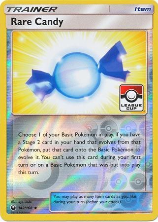 Rare Candy (142/168) (League Promo) [Sun & Moon: Celestial Storm] | Jack's On Queen