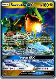Rayquaza GX (109/168) (Dragones y Sombras - Pedro Eugenio Torres) [World Championships 2018] | Jack's On Queen