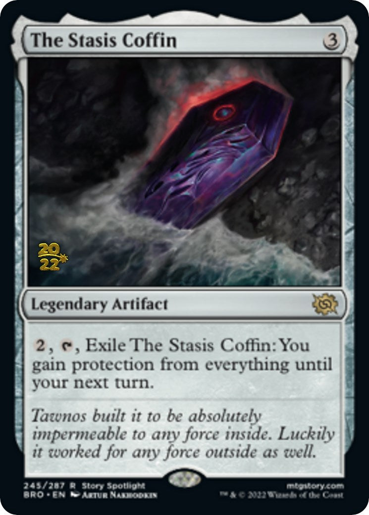 The Stasis Coffin [The Brothers' War: Prerelease Promos] | Jack's On Queen