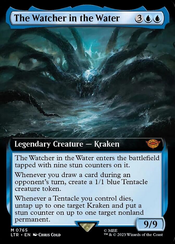 The Watcher in the Water (Extended Art) (Surge Foil) [The Lord of the Rings: Tales of Middle-Earth] | Jack's On Queen