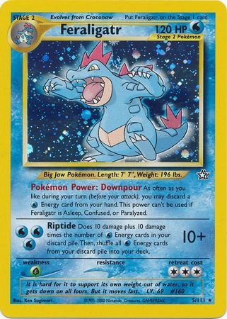 Feraligatr (5/111) [Neo Genesis Unlimited] | Jack's On Queen