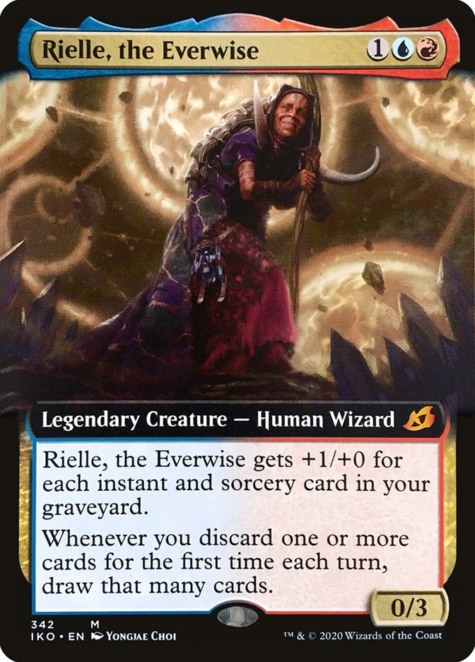 Rielle, the Everwise (Extended Art) [Ikoria: Lair of Behemoths] | Jack's On Queen