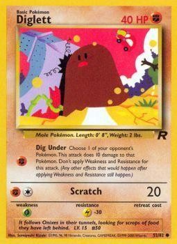 Diglett (52/82) [Team Rocket Unlimited] | Jack's On Queen