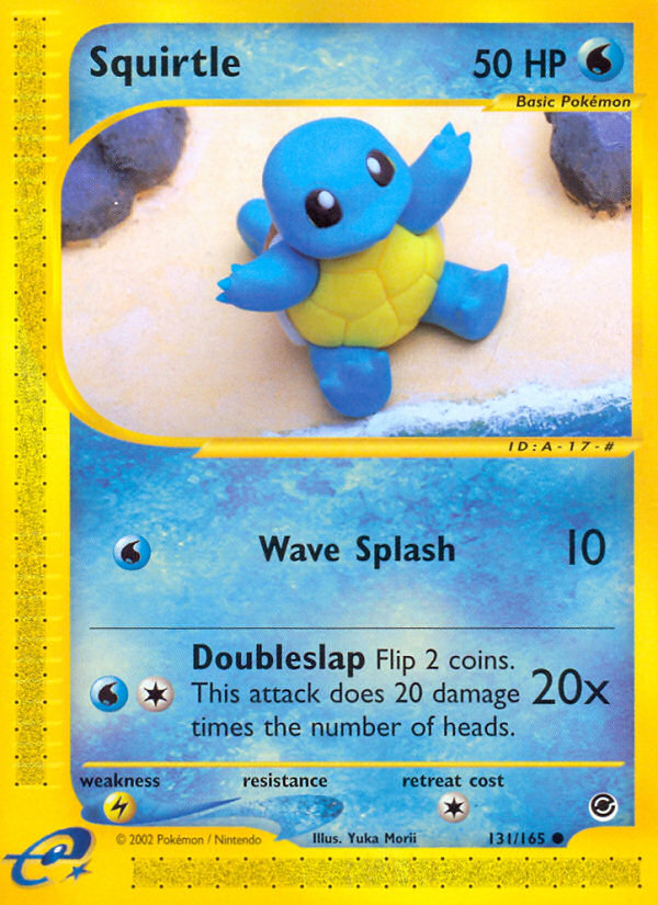 Squirtle (131/165) [Expedition: Base Set] | Jack's On Queen