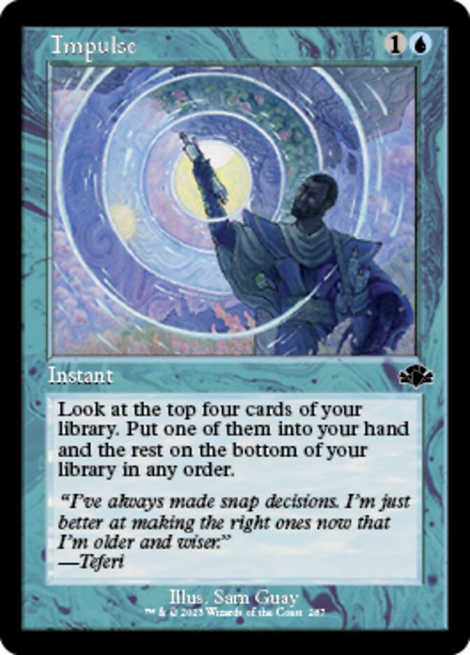 Impulse (Retro) [Dominaria Remastered] | Jack's On Queen
