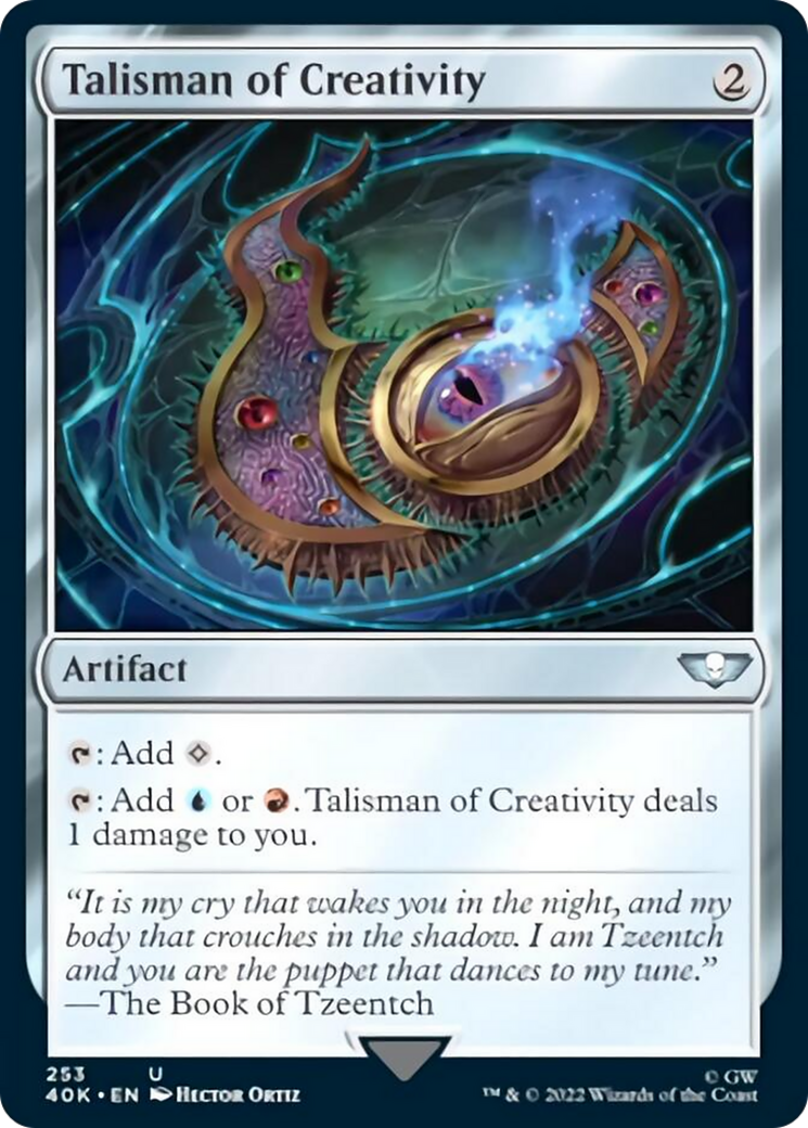 Talisman of Creativity [Universes Beyond: Warhammer 40,000] | Jack's On Queen