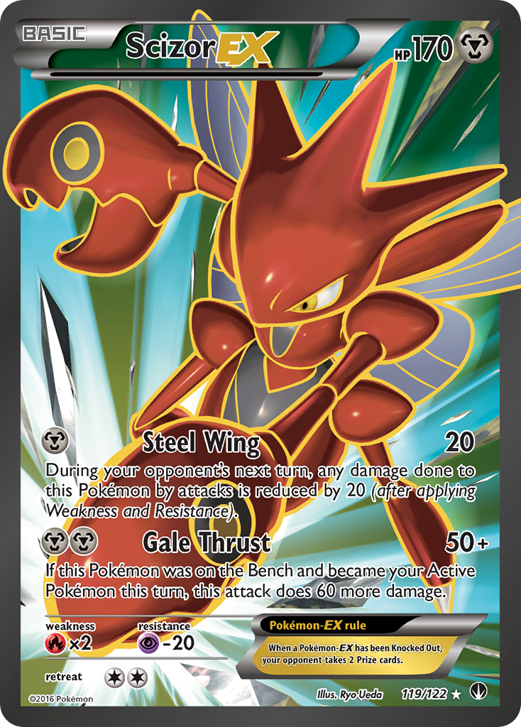 Scizor EX (119/122) [XY: BREAKpoint] | Jack's On Queen