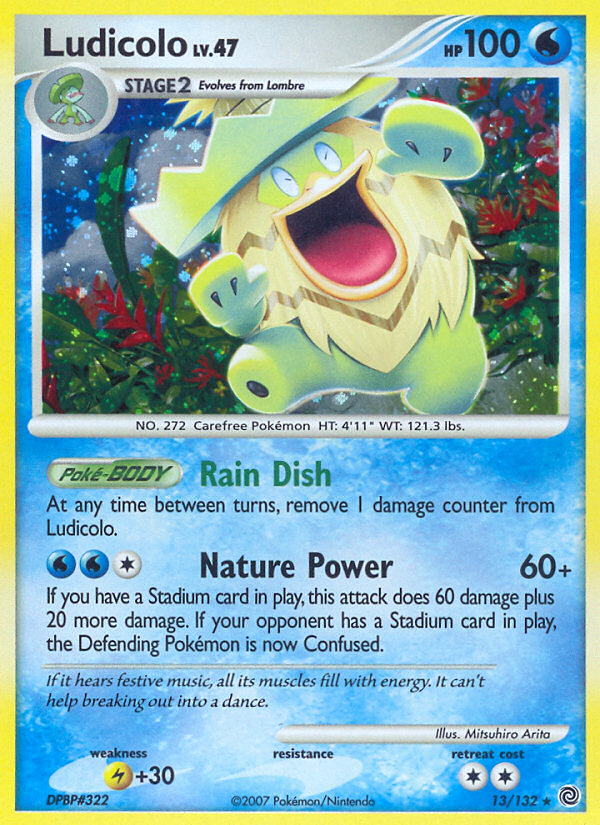 Ludicolo (13/132) [Diamond & Pearl: Secret Wonders] | Jack's On Queen