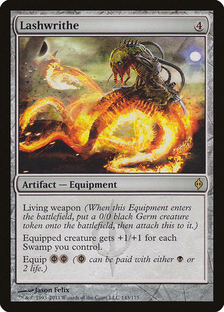 Lashwrithe [New Phyrexia] | Jack's On Queen