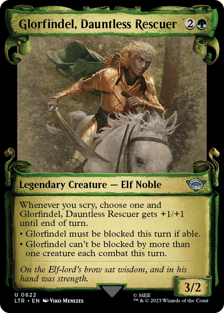Glorfindel, Dauntless Rescuer [The Lord of the Rings: Tales of Middle-Earth Showcase Scrolls] | Jack's On Queen