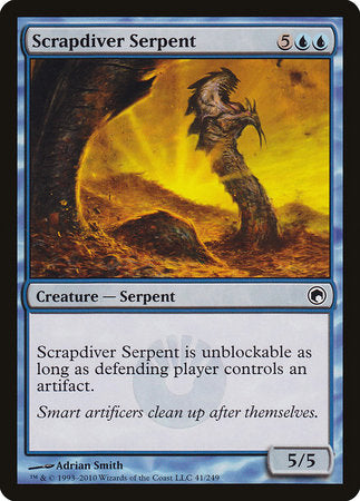 Scrapdiver Serpent [Scars of Mirrodin] | Jack's On Queen