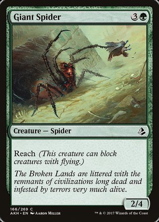 Giant Spider [Amonkhet] | Jack's On Queen