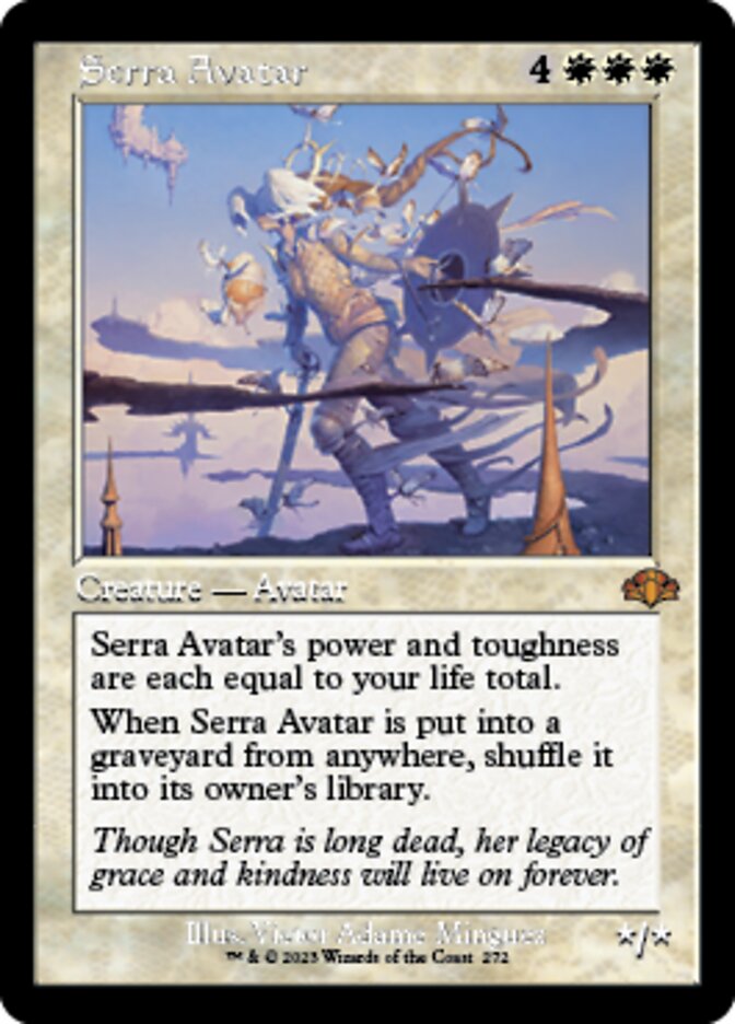 Serra Avatar (Retro) [Dominaria Remastered] | Jack's On Queen