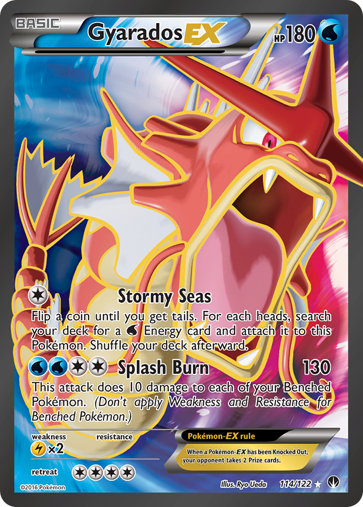 Gyarados EX (114/122) [XY: BREAKpoint] | Jack's On Queen